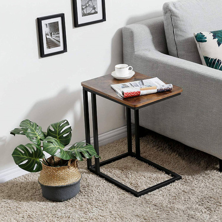 Strado VENGE auxiliary coffee table - laptop side table for sofa and bed 2in1 wheels and legs