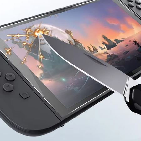 Tvrdené sklo na Nintendo Switch 2 9H na displej súprava - ochrana displeja 9H, plné krytie, oleofóbne