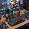 Puzdro na Nintendo Switch 2 2025 Zosilnené do konzolu, čierne - ochranné so stojanom, prístup k portom a tlačidlám