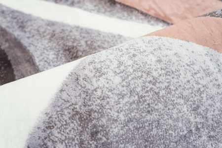 Round carpet NOVO Strado modern torte pattern for living room Melodia 160x160 cm