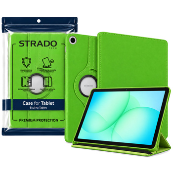 Etui obrotowe do Galaxy Tab A11+ 2025 X236/X235/X230 A9+ SM-X216/X215/X210 - zielone