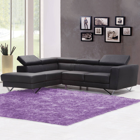 Shaggy Strado rug 160x220 PurpleFlower (Light Purple)