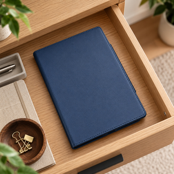 Etui obrotowe do Apple iPad Air/ Air 2 9.7" 2017/2018 gen 5/6 - granatowe