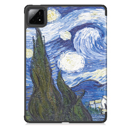 Puzdro grafické na Xiaomi Pad 7 / Pad 7 Pro 11.2 s klapkou / Xiaomi Pad 7 Pro - ochranné so stojanom