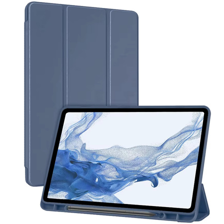 Etui Smart z uchwytem na rysik do Samsung Galaxy Tab S6 Lite 2022/24 10.4", granatowe
