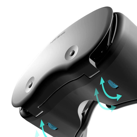 Okulary gogle wirtualna rzeczywistość 3D VR VRG PRO X7 do telefonu max 7"
