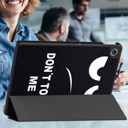 Puzdro grafické na Lenovo Tab 10.1 2025 s klapkou - ochranné so stojanom