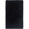 STRADO Rabbit 3D plush soft like rabbit anti-slip carpet 200x300 Black