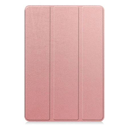 Puzdro Smart Case kryt na iPad Pro 11 Gen 5 A2836 A2837 A3006 / Gen. 5 A2836, ružové zlato - ochranné