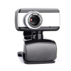 WebCam 8808 black webcam with microphone and universal mounting clip