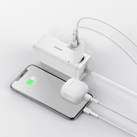 Baseus Compact nabíjačka sieťová 2x USB 10.5W