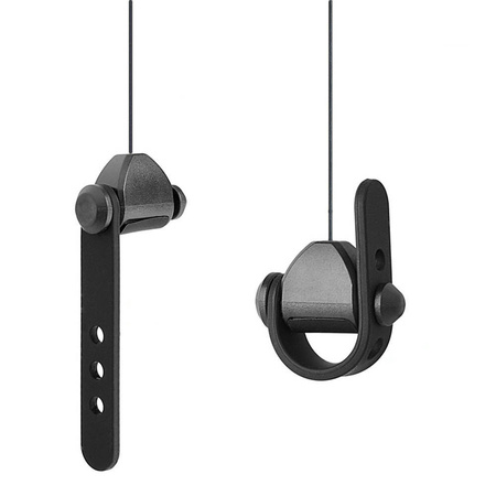 Set of 3 pieces of hook brackets for suspending VR goggle cables