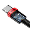 Baseus Cafule PD2.0 100W flash charging USB For Type-C cable (20V 5A)2m Red+Black