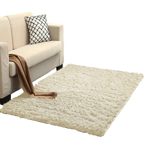 Shaggy Strado rug 180x260 CreamBeige (Beige)