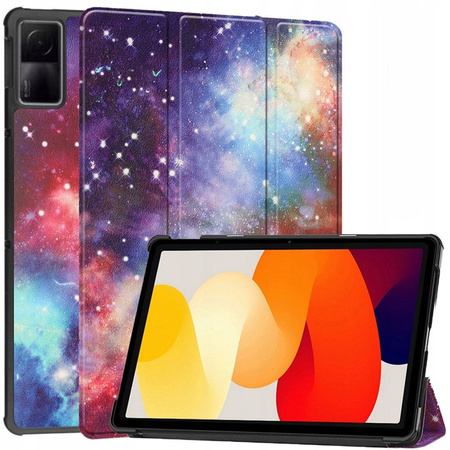Puzdro grafické s klapkou na Xiaomi Redmi Pad SE 2023 11 / Redmi Pad - ochranné so stojanom