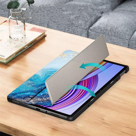 Puzdro grafické na Xiaomi Redmi Pad Pro 12.1 2024 / Poco Pad 12.1 s klapkou - ochranné so stojanom