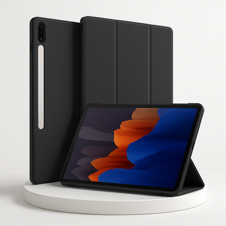 Puzdro Smart Pencil na Galaxy Tab S9 FE S10 FE / Samsung Galaxy Tab S9 / Samsung Galaxy Tab S10, čierne - ochranné