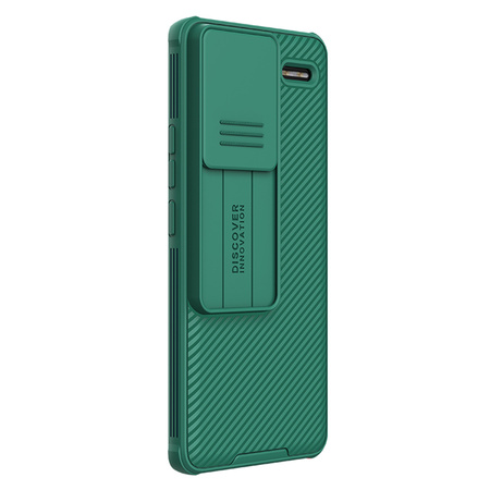 Puzdro Nillkin CamShield Pro na Redmi Note 13 Pro Plus 5G, zelené - ochranné so stojanom
