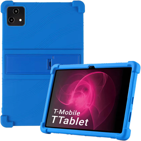Etui Pancerne Armor Case z podstawką do T-Mobile T Tablet 5G 10.36, niebieskie