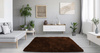 Shaggy Strado carpet 250x350 DarkCoffee (Dark brown)