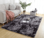 Dywan Shaggy Ombre antypoślizgowy nowoczesny salon miękki loft 60x90, ciemnoszary