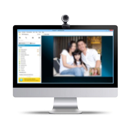 WebCam A860 black webcam with microphone 640x480 USB clip mount