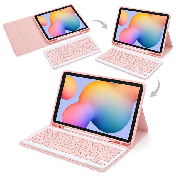 Keyboard case for Samsung Galaxy Tab S6 Lite - CFS6L (Pink)