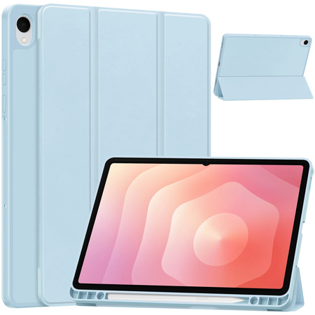 Etui Smart Pencil do Samsung Galaxy Tab S11 Ultra 14.6 SM, niebieskie - ochronne z podstawką