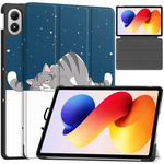 Etui do Xiaomi Redmi Pad 2 PRO 12.1 2025 / POCO Pad M1 graficzne SMART