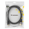 Wozinsky cable HDMI 2.1 8K 60 Hz 48 Gbps / 4K 120 Hz / 2K 144 Hz 1 m silver (WHDMI-10)