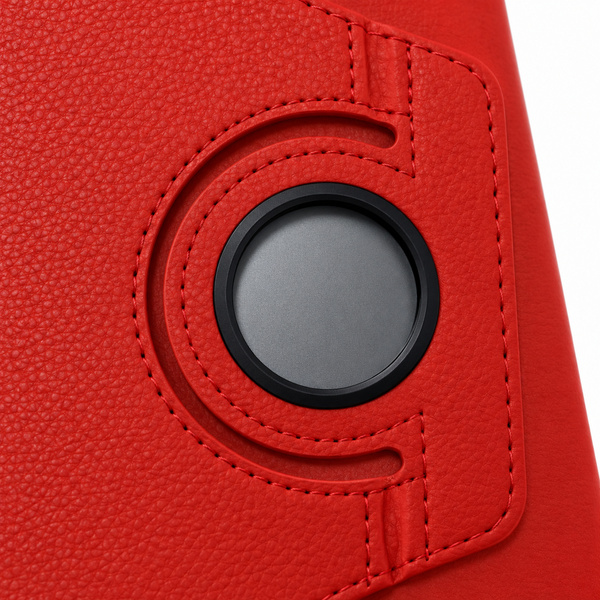 Etui obrotowe do Samsung Galaxy Tab A11 X135/ X133 A9 SM-X115/X110 - czerwone