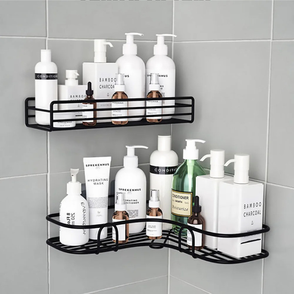 Strado corner bathroom shelf for shower