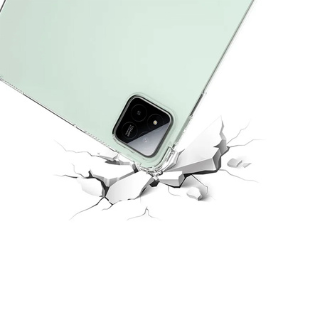 Puzdro Silikónové na Xiaomi Pad 7 / Pad 7 Pro 11.2 / Xiaomi Pad 7 Pro, priehľadné - ochranné so stojanom