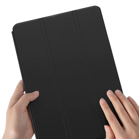 Puzdro Smart na Lenovo Idea Tab Pro / Pro MT 2025, čierne - ochranné so stojanom, prístup k portom a tlačidlám
