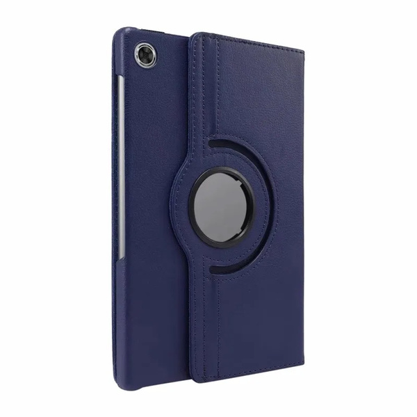 Etui Obrotowe 360 do Samsung Galaxy Tab A9 8 / Galaxy Tab A9 X110, granatowe - ochronne z podstawką