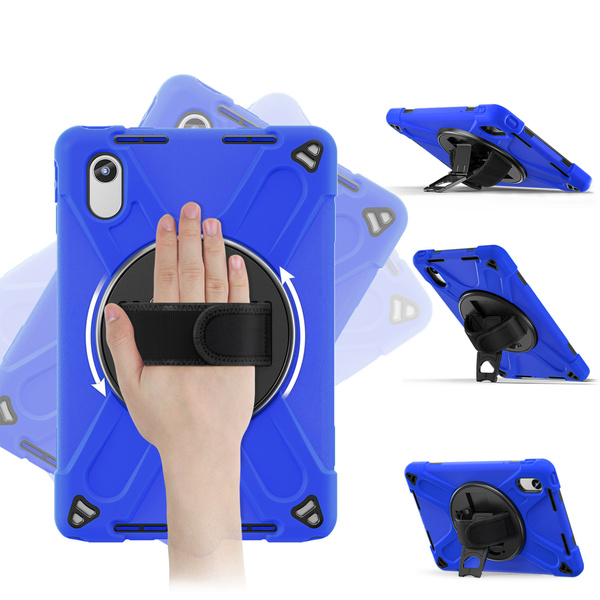 Armored case with strap for Lenovo Tab M11 TB330FU 10.95" (Navy blue)