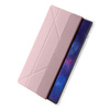 Etui Clear Trifold Galaxy Tab S6 Lite 22/24 - Pink
