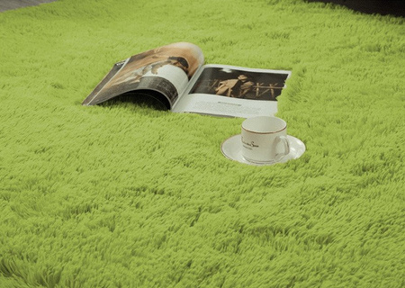 Shaggy Strado room carpet 130x190 GreenGrass (Green)