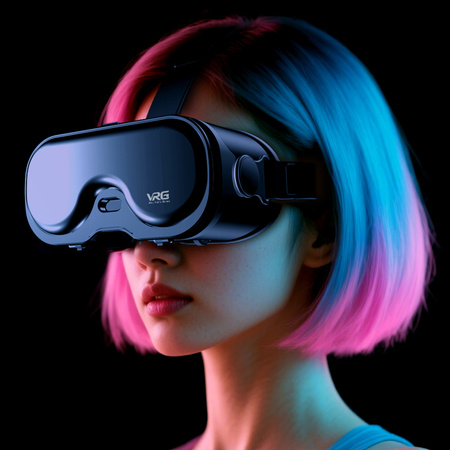 Okuliare VR na telefón Vrg Q8 Virtuálna Realita 3D Okuliare Gry Filmy