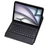 Puzdro s klávesnicou na Apple iPad Air 11 6 Gen M2 2024 / 7 Gen M3 2025 / iPad Air 11 Gen. 6 A2902, čierne - ochranné