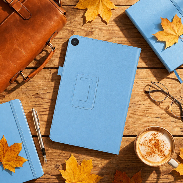 Etui do Lenovo Tab 10.1 2025 TB311FU TB311XU ZAEH0040PL z klapką - niebieskie