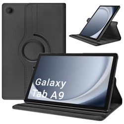 360 Rotating Case for Samsung Galaxy Tab A9 8.7 (Black)