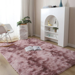 Dywan Shaggy Ombre 80x150 cm, różowo-fioletowy - miękki do salonu i sypialni