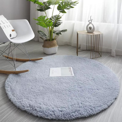 Alpaca Strado 120x120 round rug - AlpaSilver