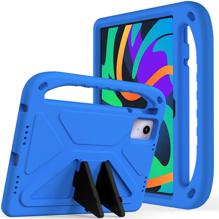 PANCERNE Etui z podstawką uchwytem FunColor do Lenovo Tab M11 TB330FU 10.95, niebieskie