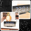Mirror LED Digital Clock - DT-6507 (White)