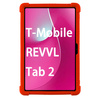 Etui Armor do T-Mobile T Tablet 2 10.1 5G 2025 pancerne, czerwone - ochronne z podstawką