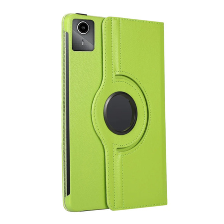 Puzdro otočné 360 na Lenovo Tab M11 10.95, zelené - ochranné so stojanom, prístup k portom a tlačidlám