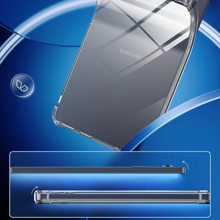 Etui futerał TPU przezroczyste do Samsung Galaxy Tab A9 Plus X210/X215/X216, przezroczyste