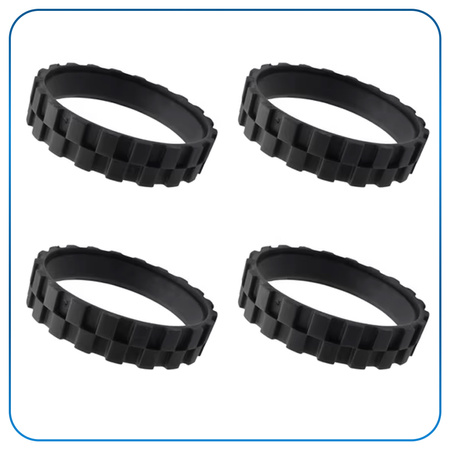 Kółka opony 4 szt do iRobot Roomba 500 600 700 800 I4 I5 I6 I7 E5 E6 J7 S9